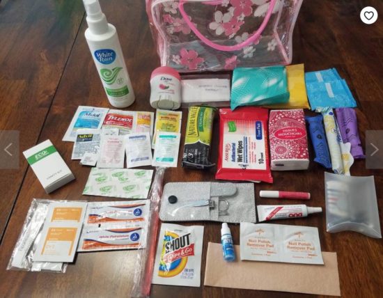 33 Things to Definitely Include in Your Bridal Emergency Kit for